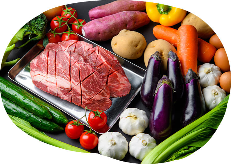 お届けする食材はなんでもOK！